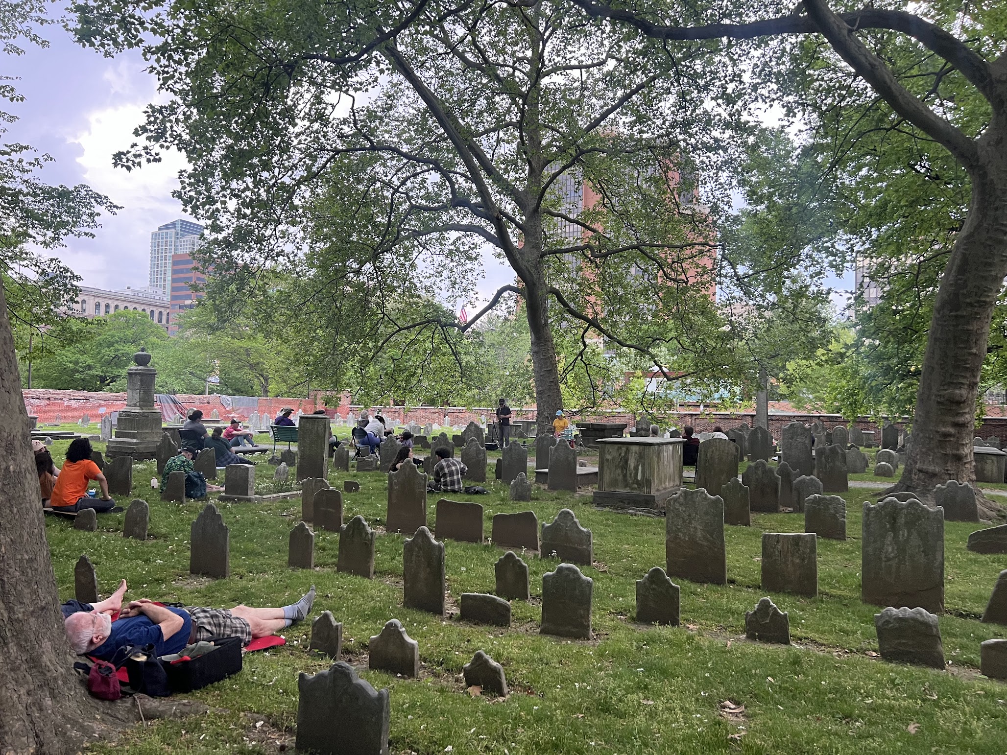 Drink in a historic graveyard during this beer and history tour in Old City