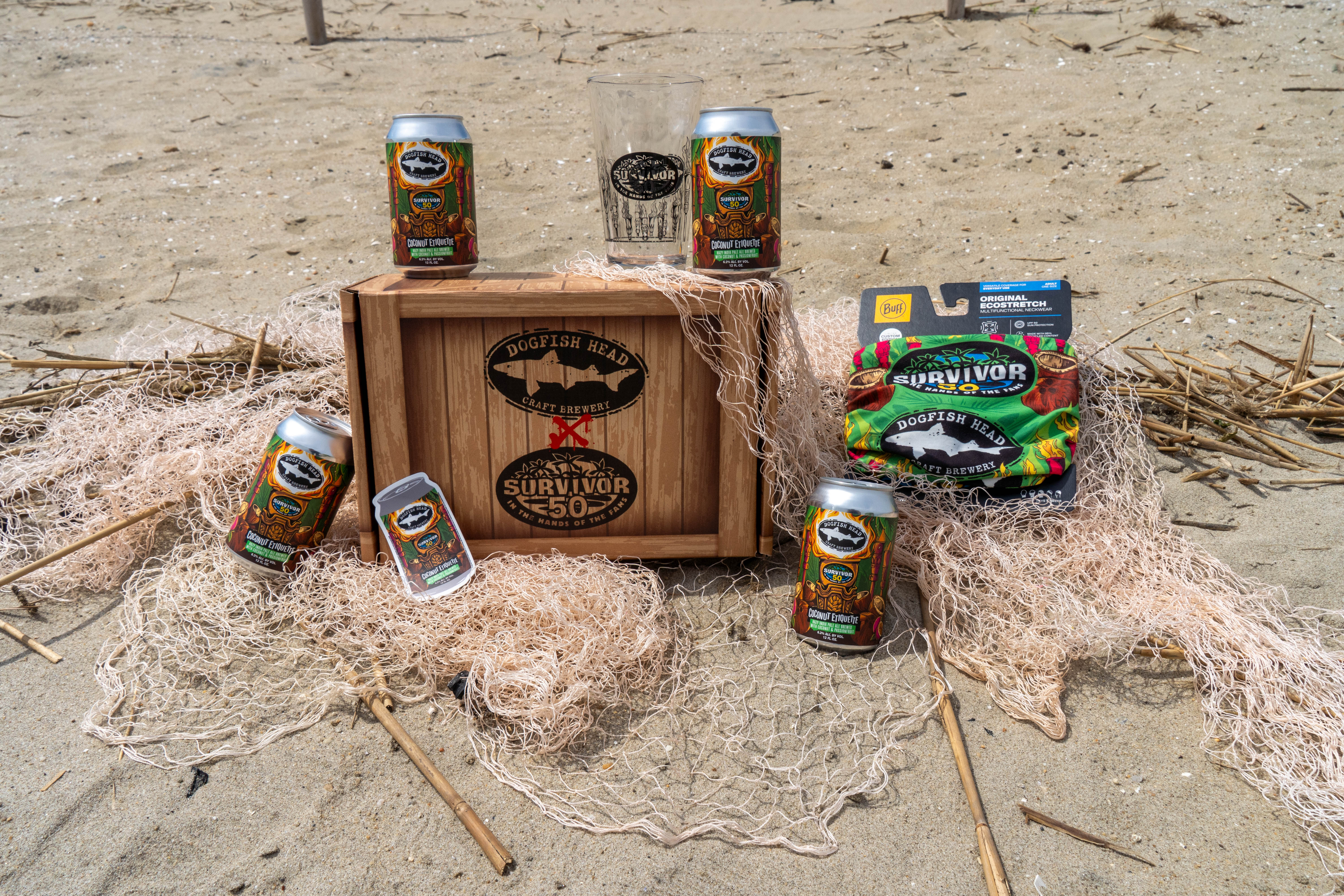 Dogfish Head releases hazy IPA inspired by 50th season of 'Survivor'