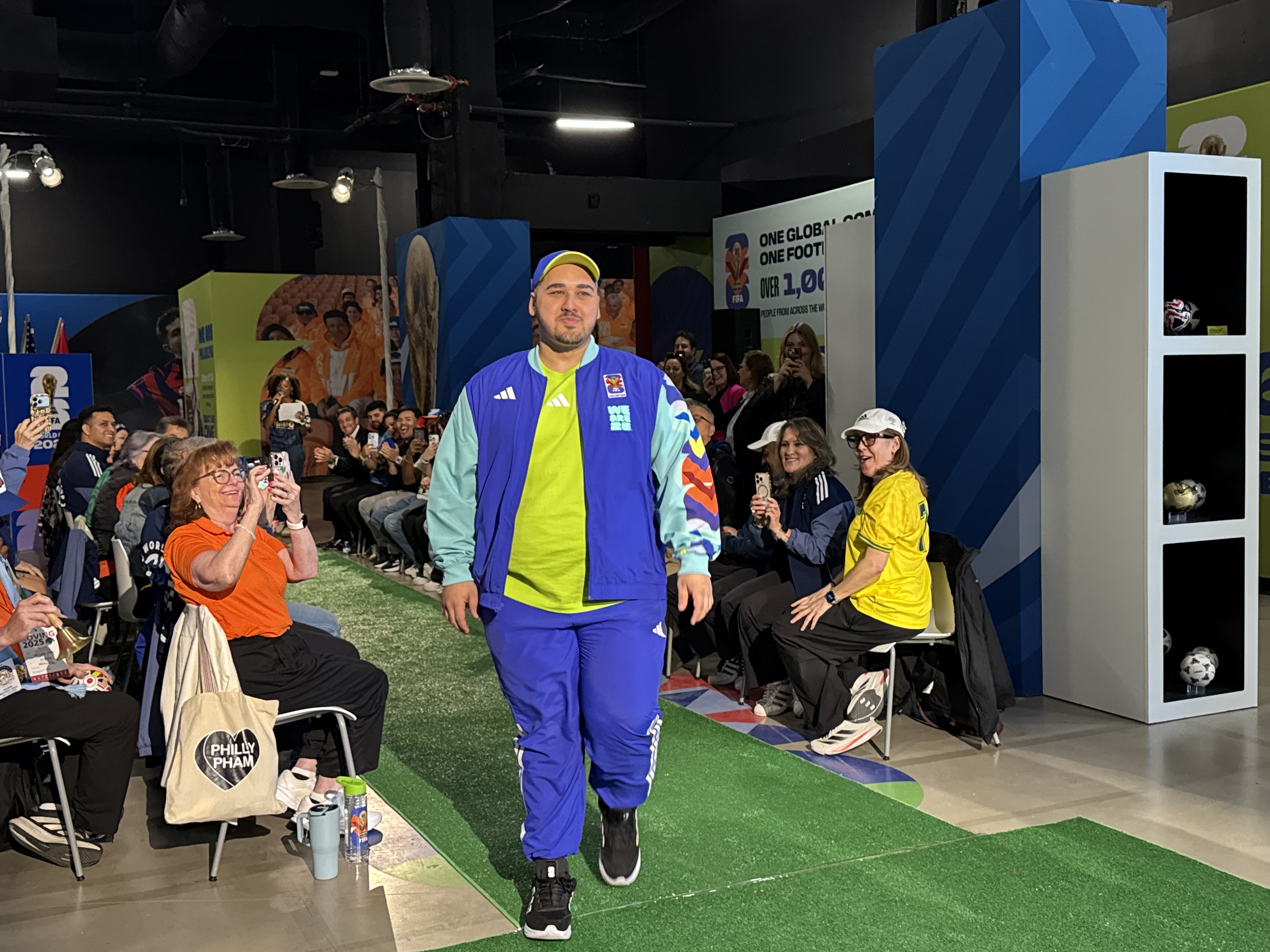 FIFA held a 6-minute fashion show to unveil its World Cup volunteers' outfits. Here's how it went