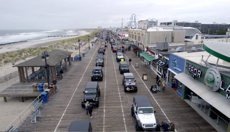 Hundreds of Jeeps will line the Ocean City Boardwalk this weekend