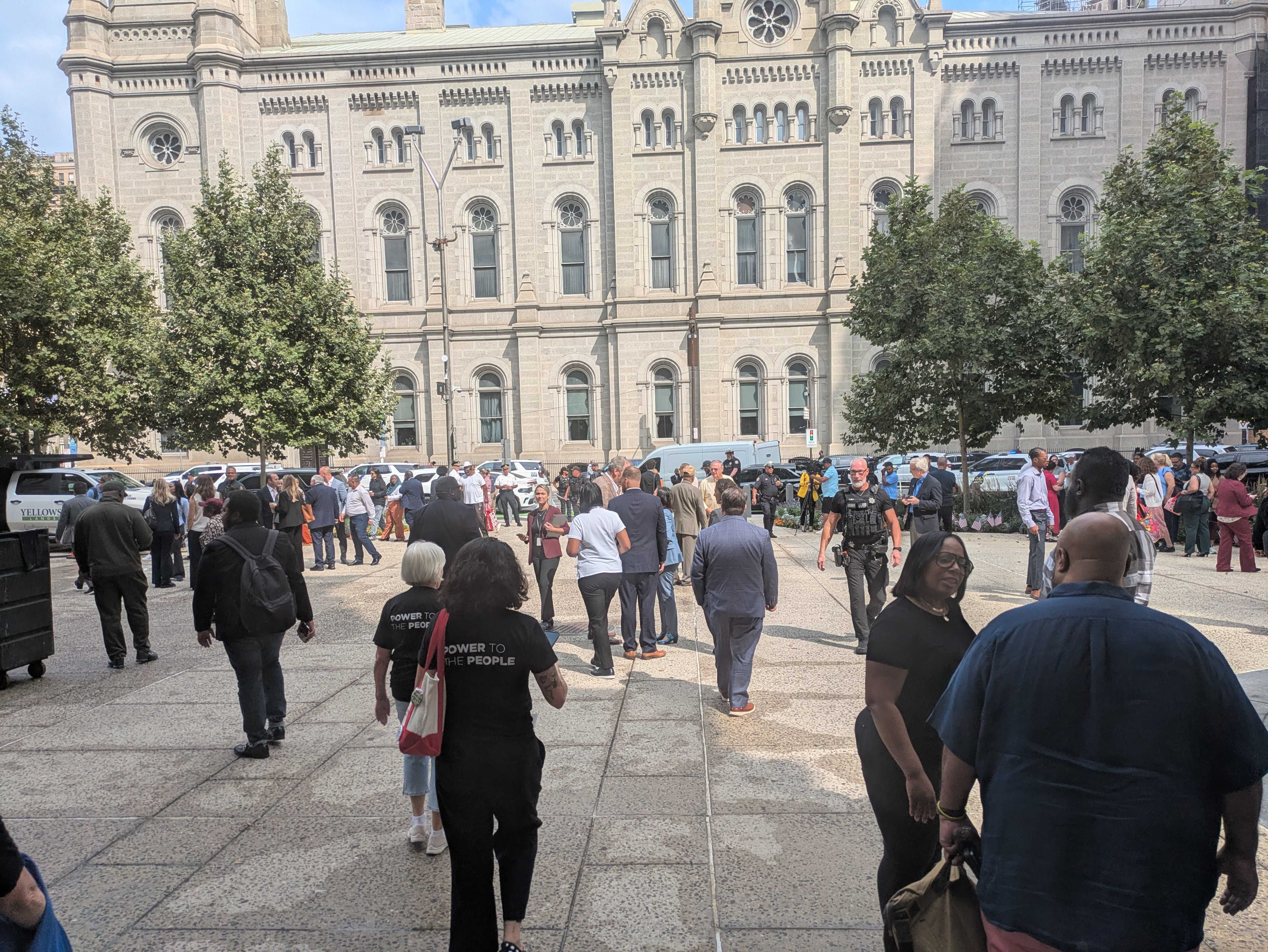 City Hall evacuated during City Council's first day of fall session