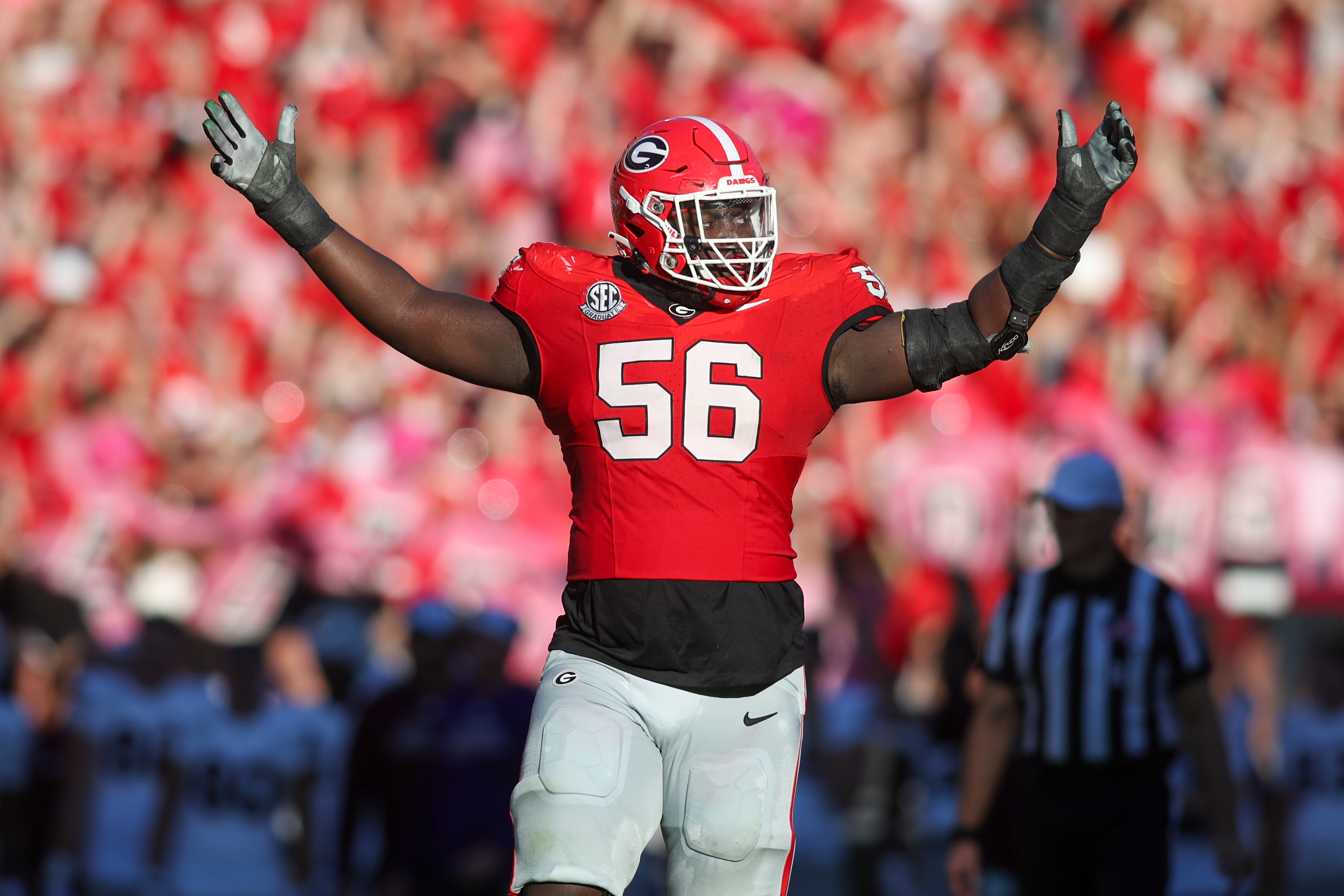 Eagles select Georgia OG Micah Morris with 207th overall pick of 2026 NFL Draft