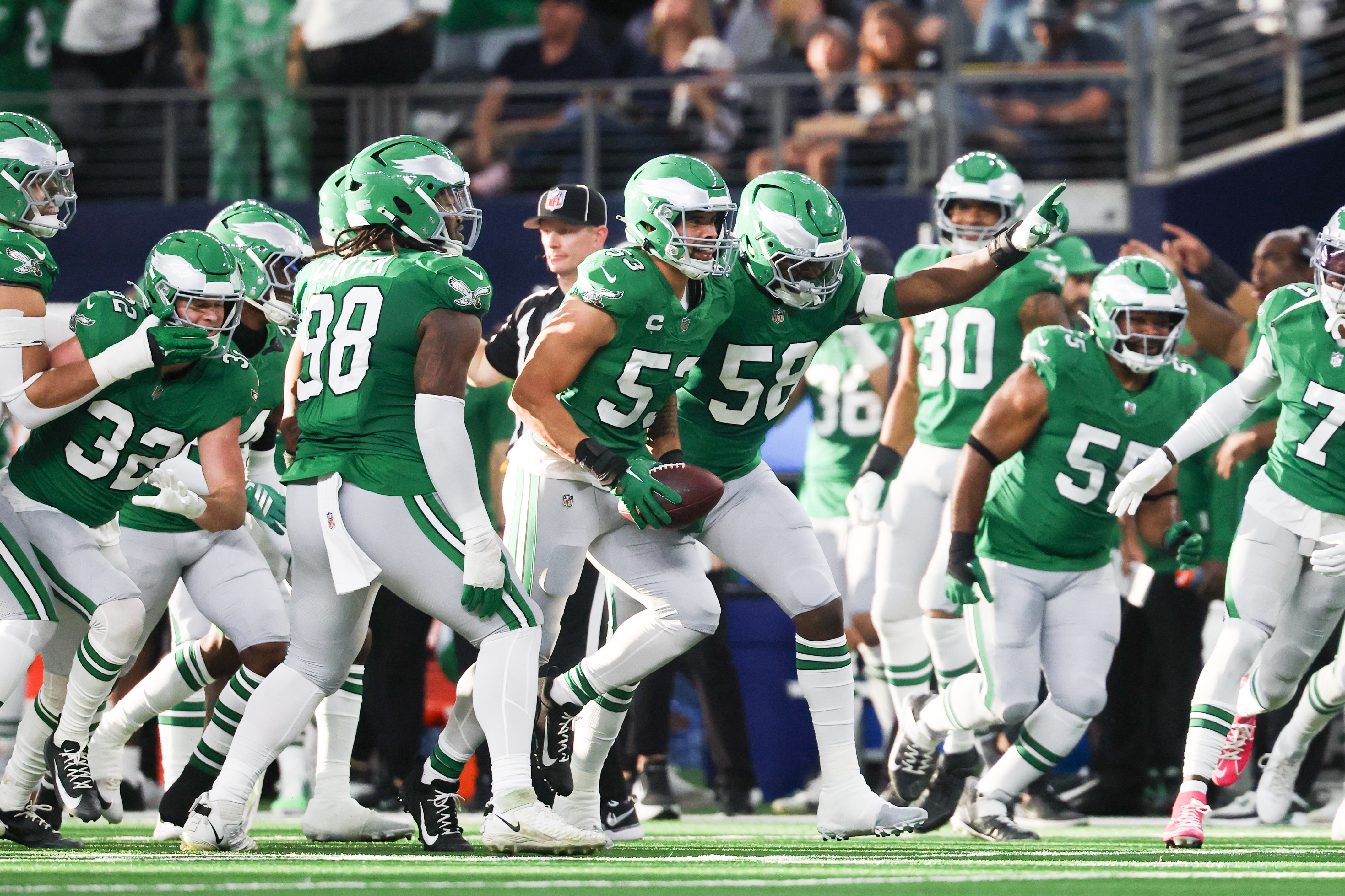 Which Eagles position groups are strongest, and which are lagging way behind?