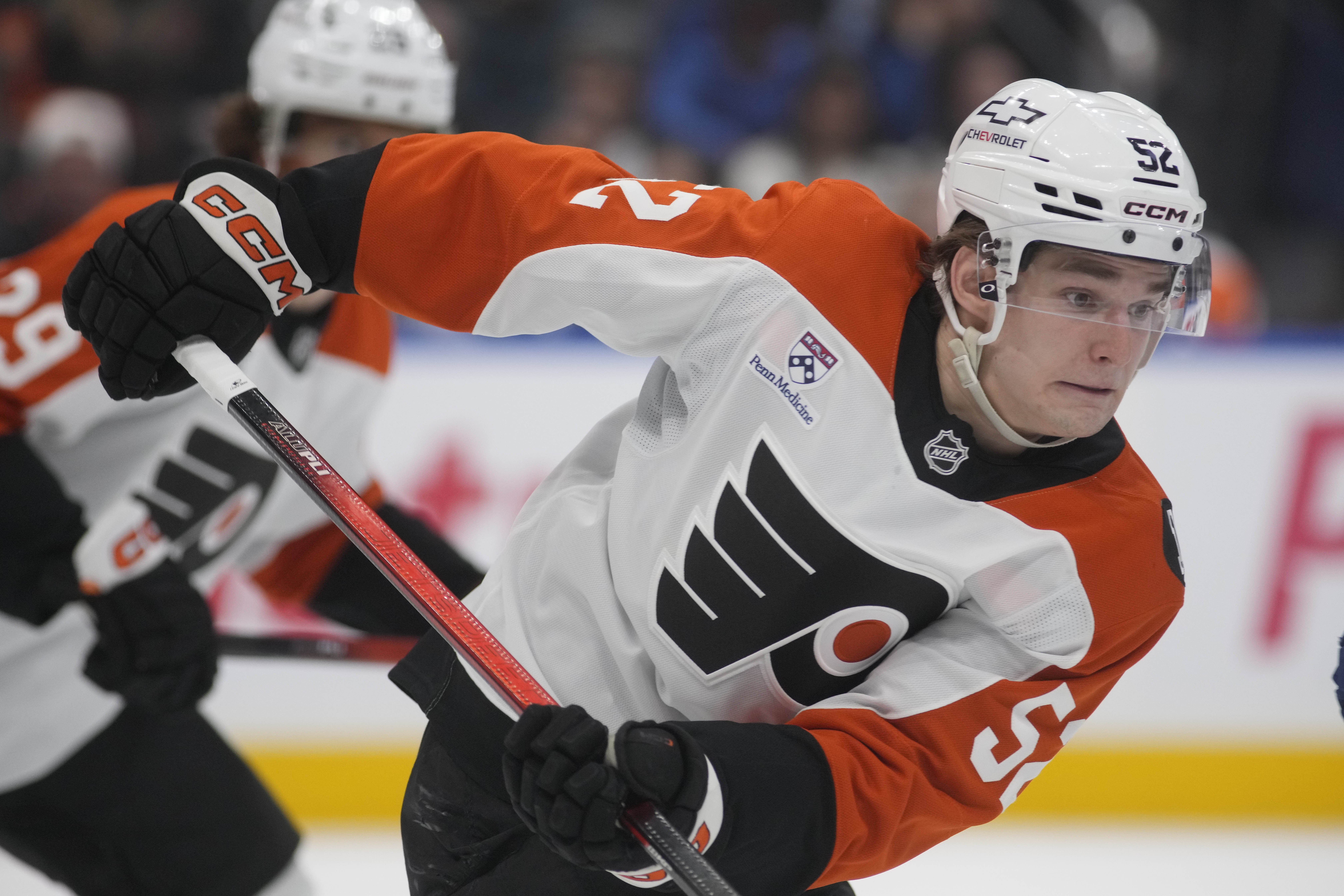Flyers thoughts: Denver Barkey's game has serious bite