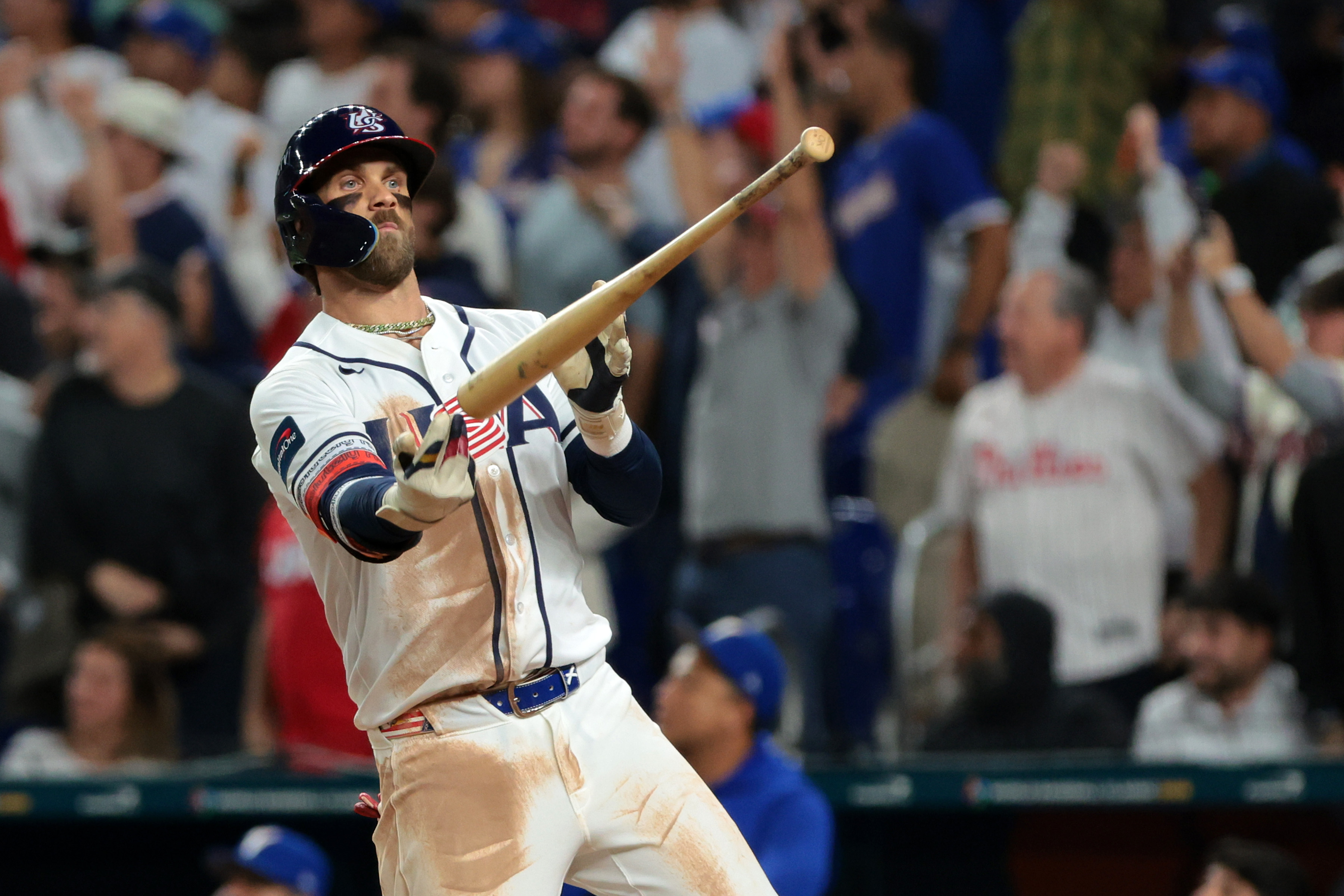 Bryce Harper delivered an elite, clutch moment for Team USA in the WBC Championship