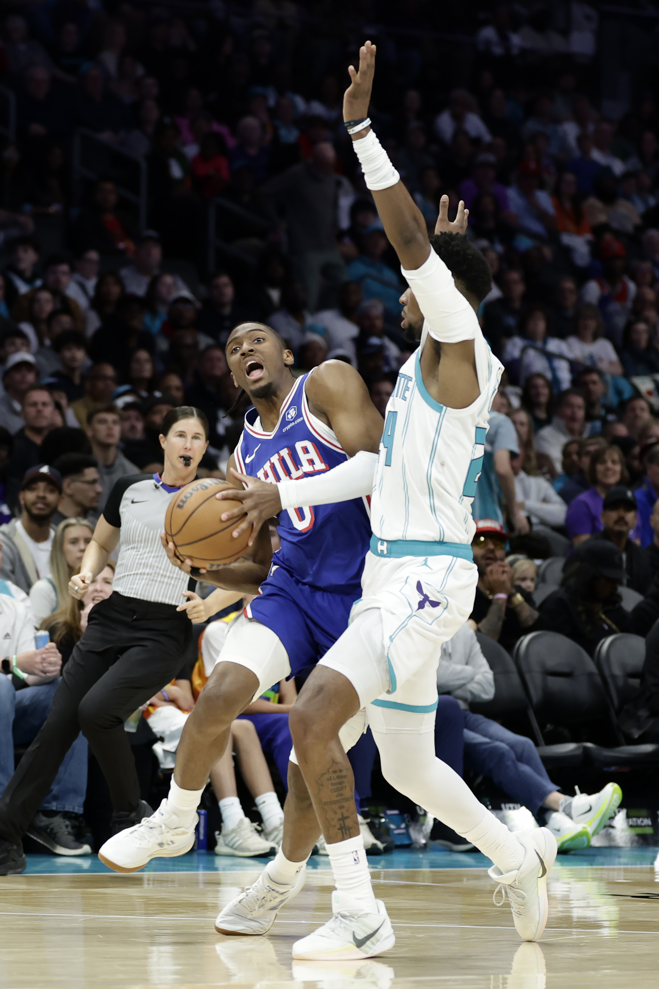 Instant observations: Tyrese Maxey returns, Sixers get huge road win against Hornets in thriller