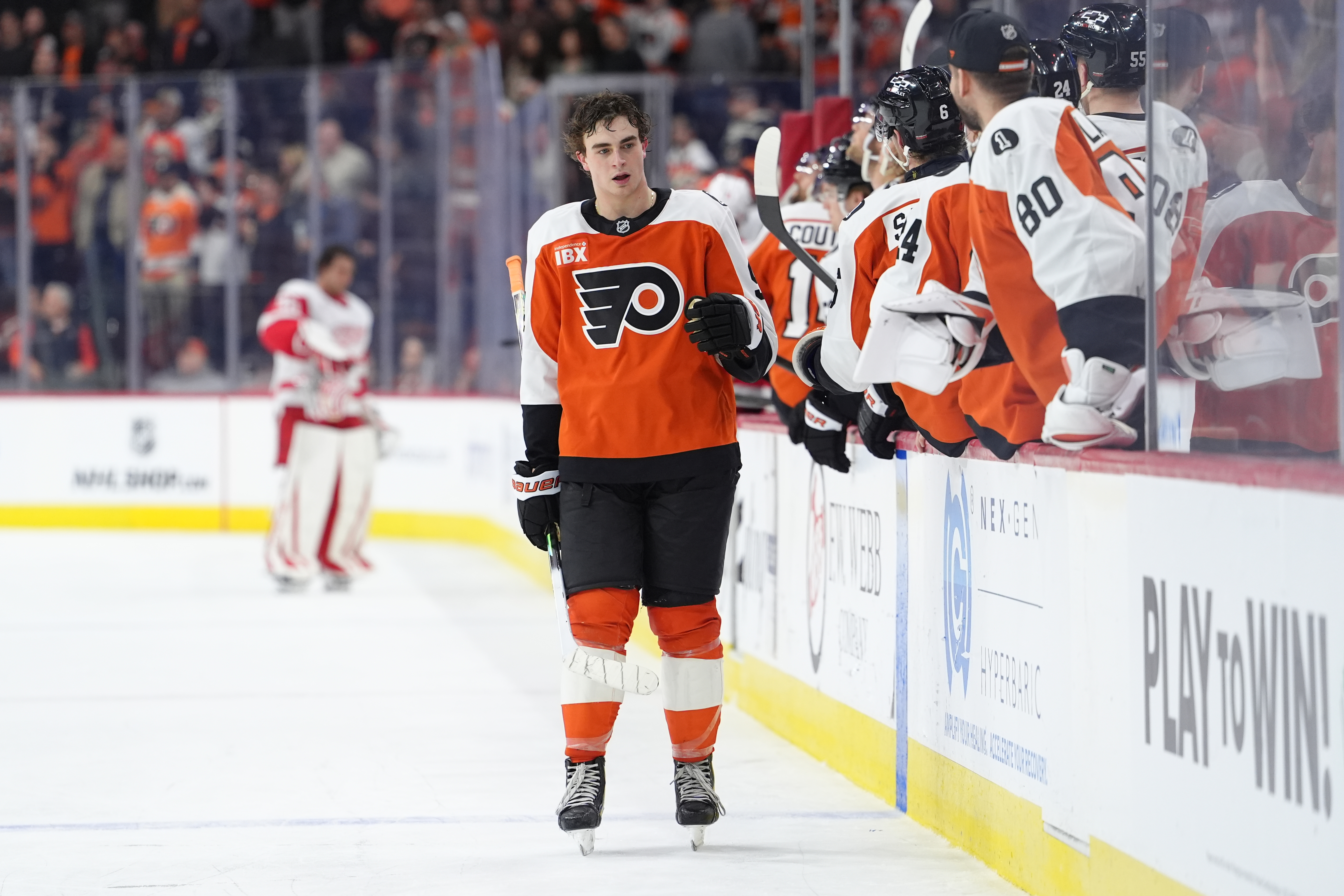 Flyers thoughts: Porter Martone was everywhere, but Philly is all out of breathing room