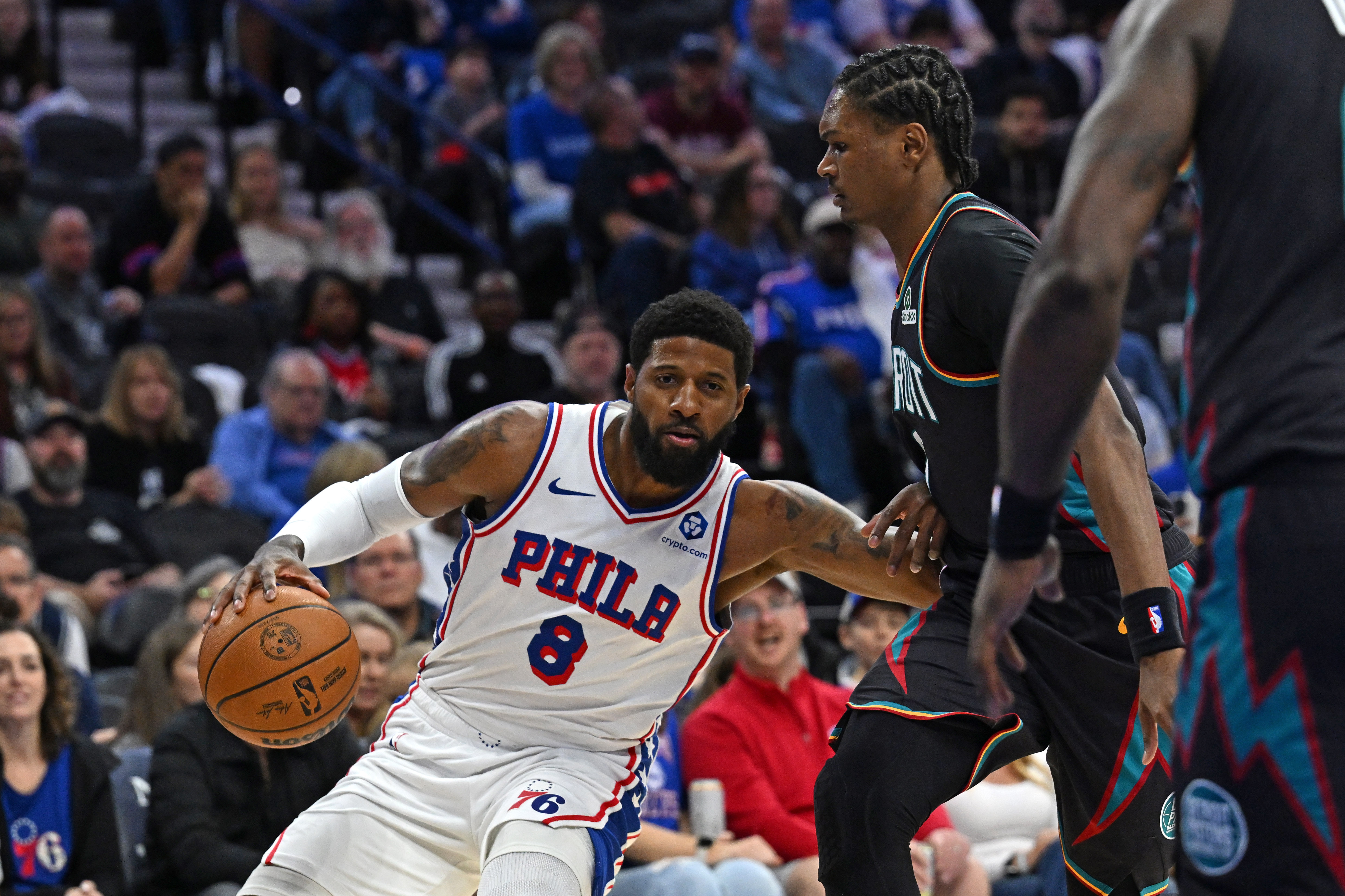 Instant observations: Sixers' depth fails to meet the moment in loss to Pistons