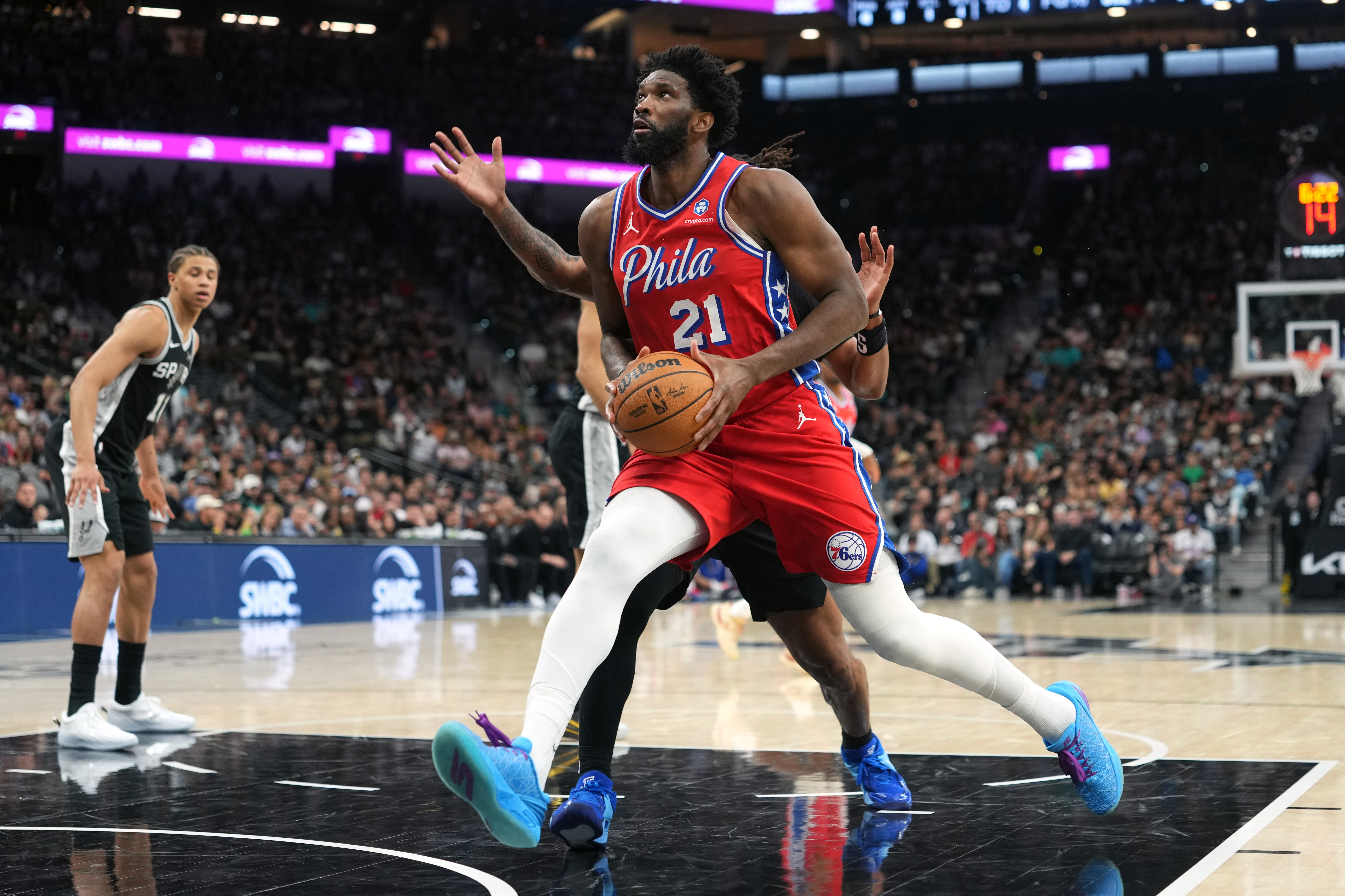 Sixers center Joel Embiid without timeline for return following hospital discharge