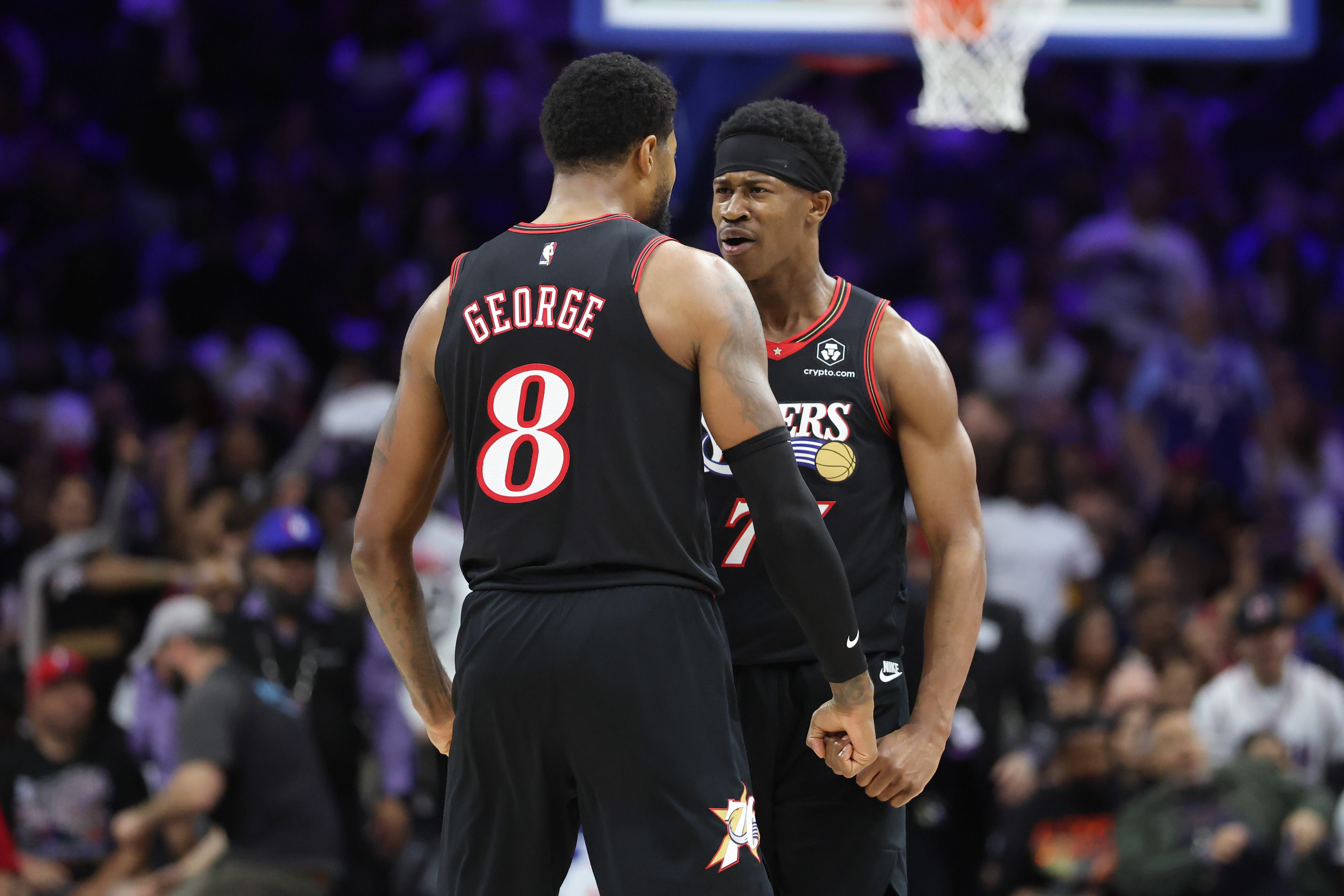 Friday film: VJ Edgecombe's 'wild' postseason debut, Paul George's calming presence help Sixers notch playoff spot