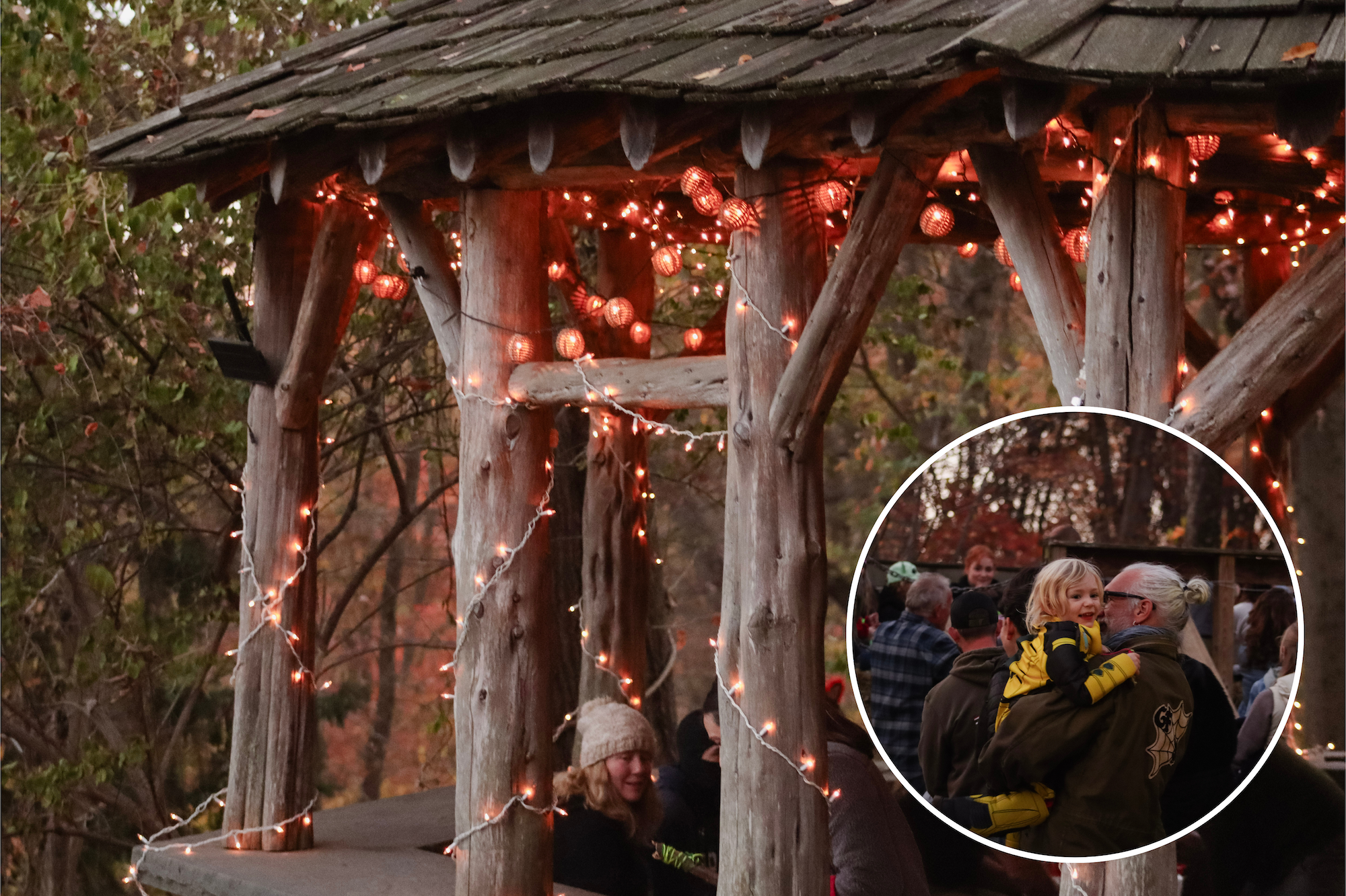 Explore Philly's woods after dark during Halloween Hikes and Hayrides this weekend
