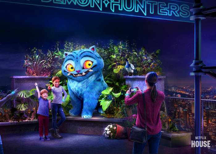 Netflix House is adding a ‘KPop Demon Hunters’ experience with HUNTR/X, Derpy Tiger and demon hunts