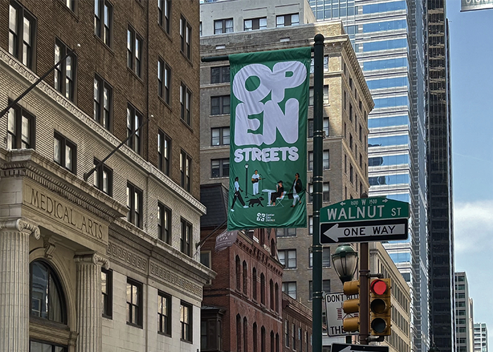 The final car-free Sunday of the spring will turn part of Center City into a pedestrian-only corridor