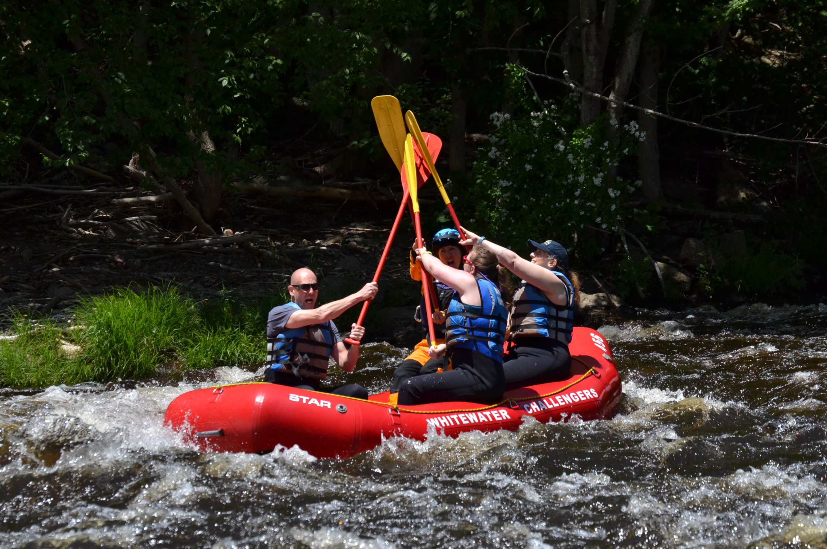 A Lehigh River rafting trip aims to build trust across political differences