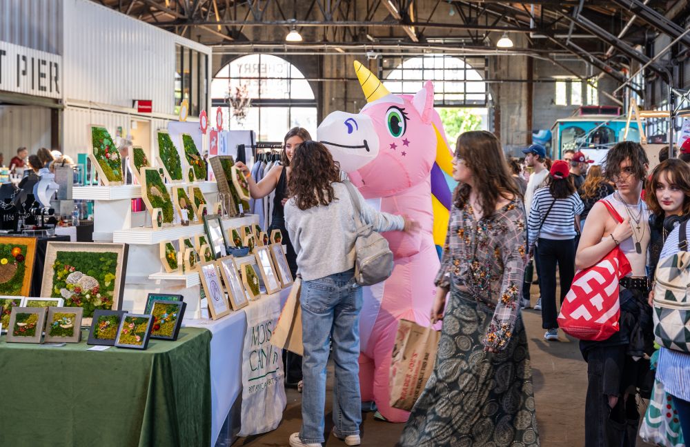 Spring Art Star Craft Bazaar returns to Cherry Street Pier for Mother’s Day weekend
