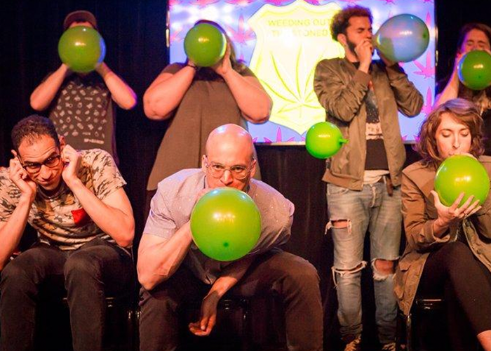 Find the only sober comic at this Philly comedy show where everyone else is high