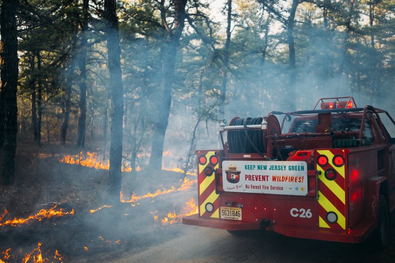 Despite incoming cold front and recent rains, there's an elevated risk of wildfires in Pa. and N.J.